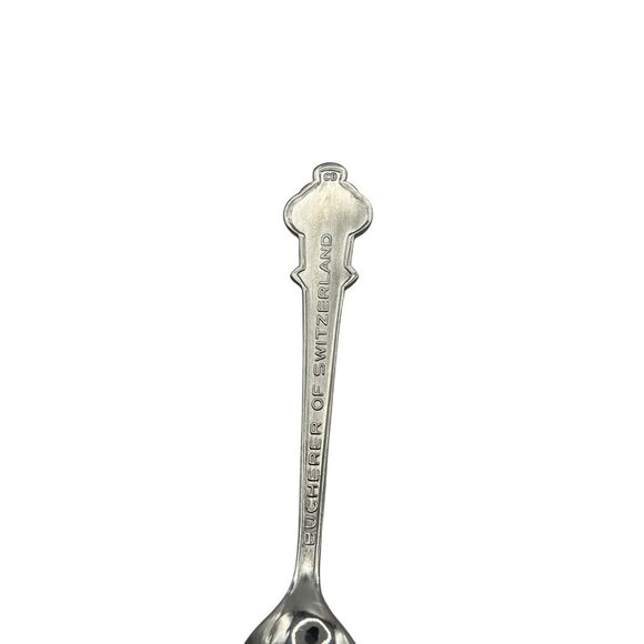 Vintage Bucherer Of Switzerland Lugano Collectors Souvenir Spoon B91 - Picture 3 of 5